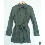 Parka. trench gris taupe. effet froiss. etam. taille 38