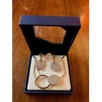 Parure swarovski vintage (boucles d'oreille + collier)