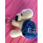 Peluche benetton ourson / ours / nounours en porte cl� / porte monnaie