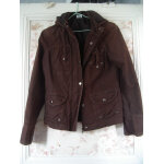 Petit blouson femme marron  ; cama�eu ; taille 40 id�e cadeau