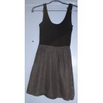 Petite robe patineuse 8 divided de h & m courte - haut  bretelles noir 95%coton / 5%lasthane avec jupon ...