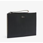 Pochette femme lacoste noir