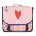 Pol fox factory - cartable - 38 cm, r�versible - c?ur