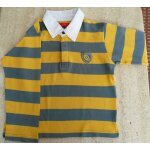 Polo 5 ans rayures manche longue cusson rugby
