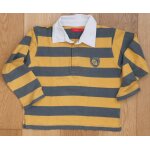 Polo 5 ans rayures manche longue Écusson rugby Polo 5 ans rayures manche longue Écusson rugby