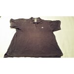Polo adidas bleu mais tachee taille xl
