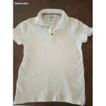 Polo blanc fille 10 ans orchestra bon �tat
