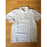 Polo blanc manches courtes - clio - taille m