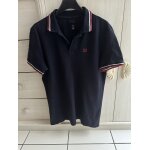 Polo bleu marine col bi - color taille 36 jack and jones en tr�s bon �tat