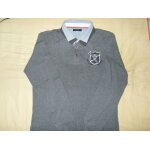 Polo burton gris pour homme manches longues - taille xl Polo burton gris pour homme manches longues - taille xl