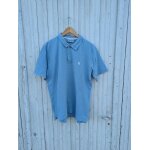 Polo carhartt homme - bleu ciel et logo blanc - taille m