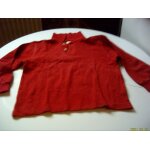 Polo enfant 8 ans, en rouge , avec manches longues. marque: in extenso