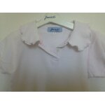 Polo fille rose tr�s clair  ; jacadi  ; taille 6 ans