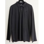 Polo gris anthracite manches longues. tom tailor. coton. taille l