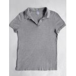 Polo gris chin coton petit bateau garon fille s / 16 ans t - shirt mixte unisexe