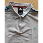 Polo gris clair adidas 2xl