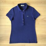 Polo lacoste femme bleu marine taille 36