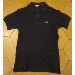 Polo lacoste manches courtes taille 40 bleu marine vintage ann�es 1980
