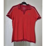 Polo lacoste sport homme taille 38 / m rouge coton elasthanne