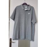 Polo manche courte gris nike brodé taille xl 42 Polo manche courte gris nike brodé taille xl 42