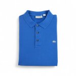 Polo manches courtes homme bleu