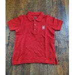 Polo manche courte timberland rouge taille 5ans