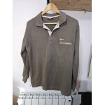 Polo manches longues brice couleur taupe l