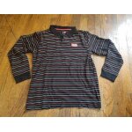 Polo manche longue garçon quicksilver noir À rayure taille 12ans Polo manche longue garçon quicksilver noir À rayure taille 12ans