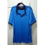 Polo nike bleu dri - fit manches courtes taille xl