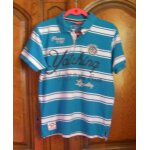 Polo ray bleu tissaia - taille l