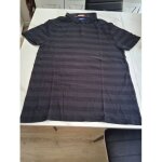 Polo ray� noir  ; t - l  ; jules