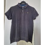 Polo serge blanco homme bleu marine motif dos taille m 38
