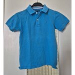 Polo tommy hilfiger bleu turquoise taille 10 / m homme