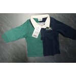 Polo vert et bleu bb 3 mois
