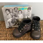 Pom d'api premiers pas bottines cuir noir 19