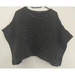 Poncho anthracite 34 / 36