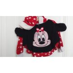 Poncho avec capuche en polaire bb fille disney minnie ide cadeau