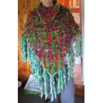 Poncho unique en laine 100% mouton achet� � castro, chilo� (chili), tricotage local sans marque