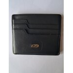 Porte cartes bancaires et billets st dupont cuir noir