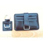 Porte cartes de crdit + porte cl assorti marque : torrente neuf marron