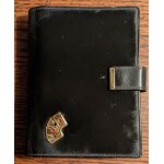 Porte cartes  jouer vide noir - le tanneur - vintage