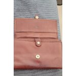 Portefeuille cuir marron
