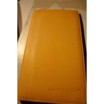 Portefeuille et monnaie lancaster moutarde