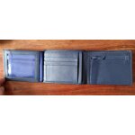 Portefeuille le tanneur cuir bleu