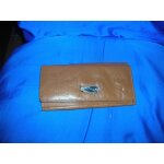 Portefeuille ted lapidus marron 19 x 10 cm.