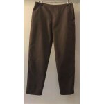 Prada pantalon marron coton mélangé satiné t. 36 Prada pantalon marron coton mélangé satiné t. 36
