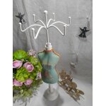 Prsentoir buste de couture  bijoux en bois,