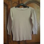 Pull beige camaieu - taille 40