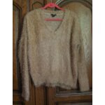 Pull beige h&m - taille 38 / 40