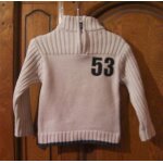 Pull beige okadi - taille 24 mois